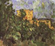 Paul Cezanne black castle 3 oil